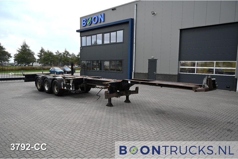 Pacton T3-010 2x20-30-40-45ft HC * 2x EXTENDABLE * 1x LIFT AXLE * NL TRAILER - Transportjer kontejnerësh/ Gjysmë rimorkio me karroceri të çmontueshme: foto 4 Pacton T3-010 2x20-30-40-45ft HC * 2x EXTENDABLE * 1x LIFT AXLE * NL TRAILER - Transportjer kontejnerësh/ Gjysmë rimorkio me karroceri të çmontueshme: foto 4