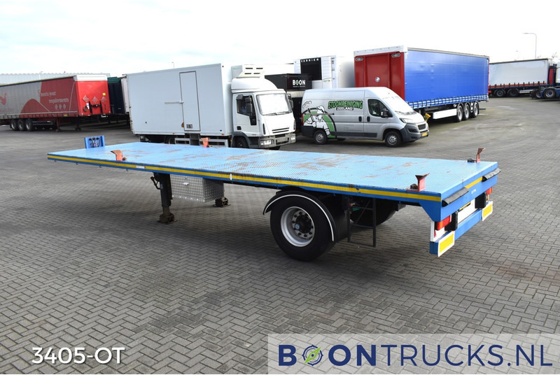 Schmitz Cargobull SKO 10 PLATTE BAK | TWISTLOCKS 20ft * L 900 cm * KENTEKEN LANGZAAM VERKEER - Gjysmë rimorkio e hapur/ Platformë: foto 3 Schmitz Cargobull SKO 10 PLATTE BAK | TWISTLOCKS 20ft * L 900 cm * KENTEKEN LANGZAAM VERKEER - Gjysmë rimorkio e hapur/ Platformë: foto 3