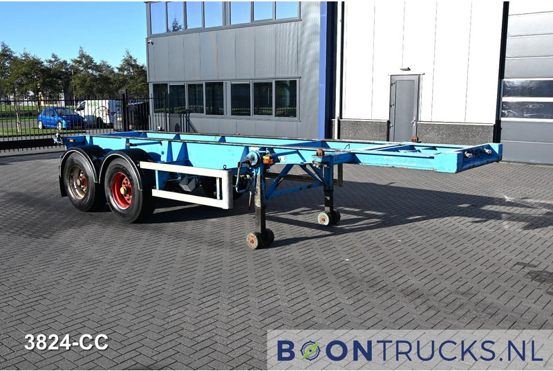 Schweriner Nutzfahrzeuge CS 20 CHASSIS | 20 ft * STEEL SUSPENSION * BPW/DRUM * 9x AVAILABLE - Transportjer kontejnerësh/ Gjysmë rimorkio me karroceri të çmontueshme: foto 4 Schweriner Nutzfahrzeuge CS 20 CHASSIS | 20 ft * STEEL SUSPENSION * BPW/DRUM * 9x AVAILABLE - Transportjer kontejnerësh/ Gjysmë rimorkio me karroceri të çmontueshme: foto 4