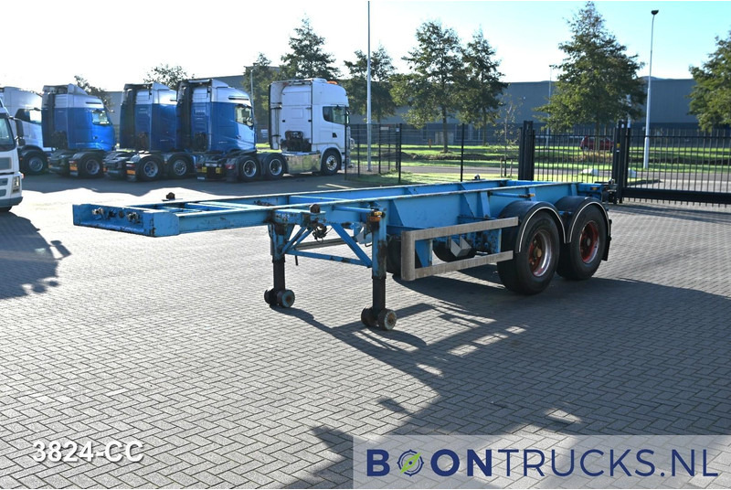 Schweriner Nutzfahrzeuge CS 20 CHASSIS | 20 ft * STEEL SUSPENSION * BPW/DRUM * 9x AVAILABLE - Transportjer kontejnerësh/ Gjysmë rimorkio me karroceri të çmontueshme: foto 3 Schweriner Nutzfahrzeuge CS 20 CHASSIS | 20 ft * STEEL SUSPENSION * BPW/DRUM * 9x AVAILABLE - Transportjer kontejnerësh/ Gjysmë rimorkio me karroceri të çmontueshme: foto 3