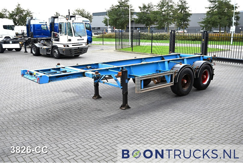 Schweriner Nutzfahrzeuge CS 20 CHASSIS | 20ft * STEEL SUSPENSION * BPW / DRUM * 9x AVAILABLE - Transportjer kontejnerësh/ Gjysmë rimorkio me karroceri të çmontueshme: foto 4 Schweriner Nutzfahrzeuge CS 20 CHASSIS | 20ft * STEEL SUSPENSION * BPW / DRUM * 9x AVAILABLE - Transportjer kontejnerësh/ Gjysmë rimorkio me karroceri të çmontueshme: foto 4