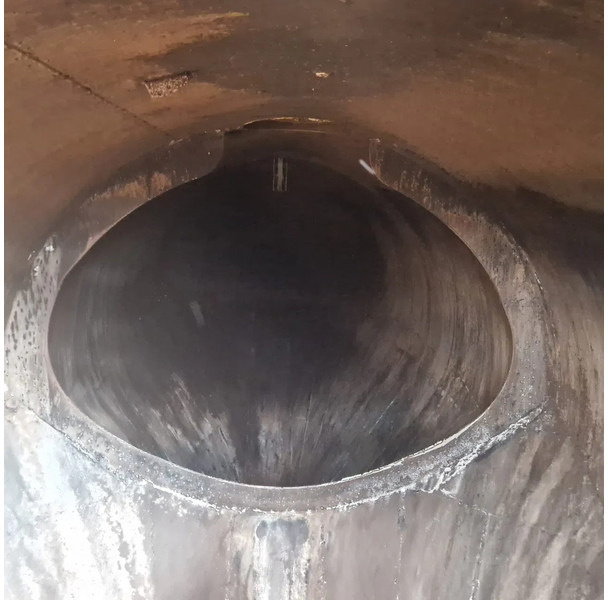 Gjysmë rimorkio me bot zvvz 38000 liter aluminium GMP, veevoeder onderlosser met Vogelsang pomp: foto 13