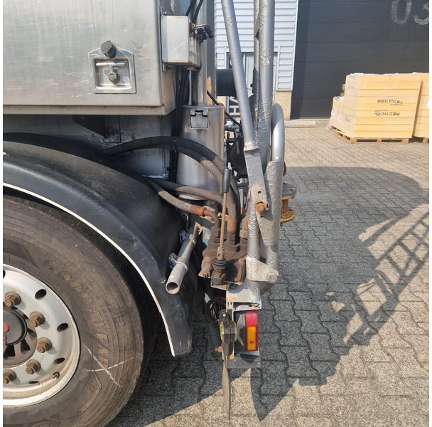 Gjysmë rimorkio me bot zvvz 38000 liter aluminium GMP, veevoeder onderlosser met Vogelsang pomp: foto 8