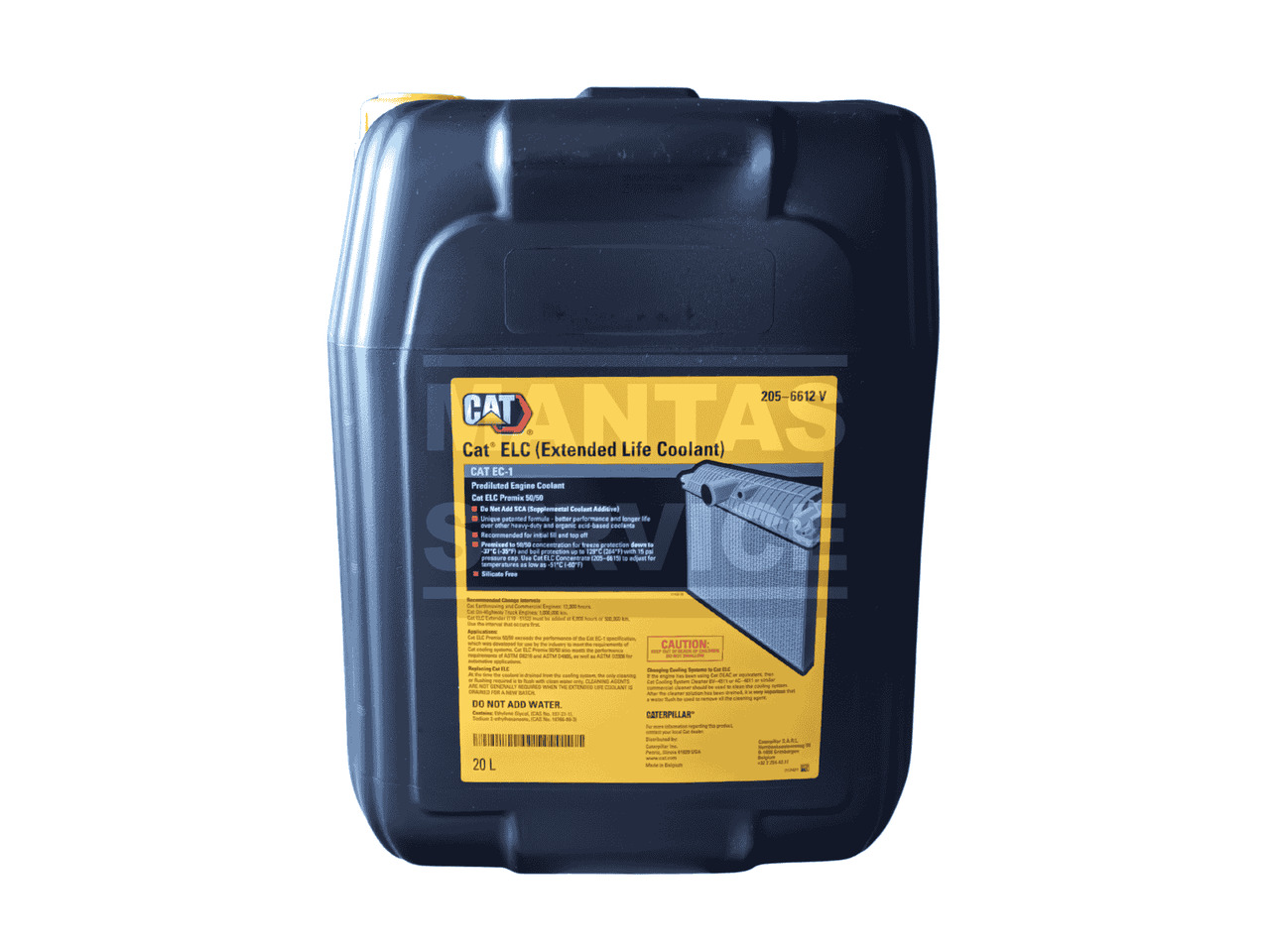 CATERPILLAR COOLANT EXTENDED LIFE 50/50 PREMIX 20L 205-6612 - Ekskavator për Kamioni: foto 1 CATERPILLAR COOLANT EXTENDED LIFE 50/50 PREMIX 20L 205-6612 - Ekskavator për Kamioni: foto 1