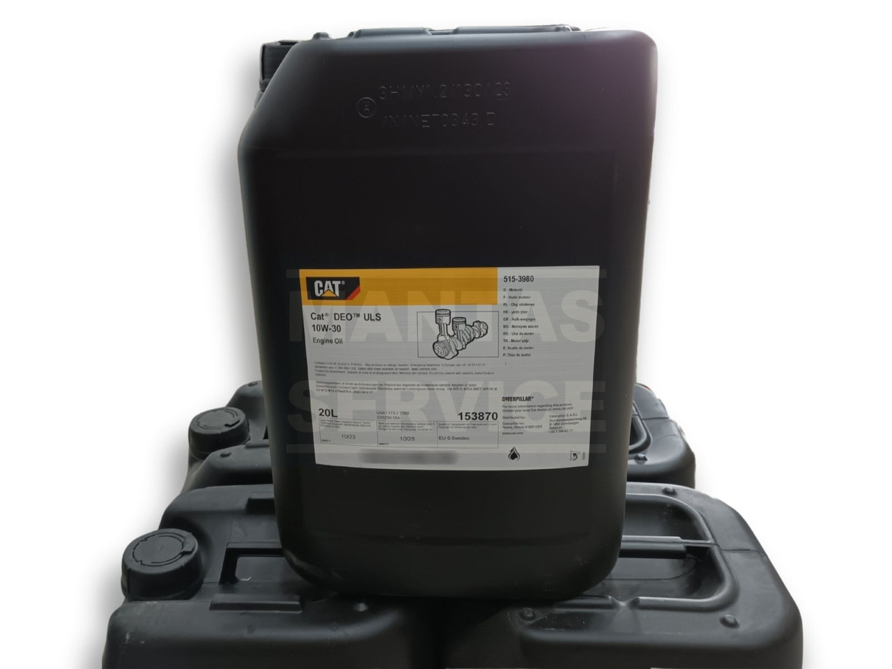 CATERPILLAR ENGINE OIL DEO ULS 10W-30 20L 515-3980 - Ekskavator: foto 2 CATERPILLAR ENGINE OIL DEO ULS 10W-30 20L 515-3980 - Ekskavator: foto 2