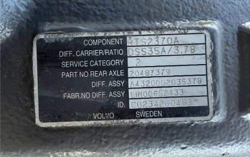 VOLVO DIFFERENTIAL GROUPS VSP-20701332, 20487379 - Ingranazhi i diferencialit për Kamioni: foto 4 VOLVO DIFFERENTIAL GROUPS VSP-20701332, 20487379 - Ingranazhi i diferencialit për Kamioni: foto 4