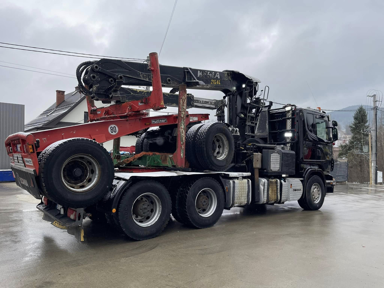 Kamion për transport druri SCANIA R620 V8: foto 11