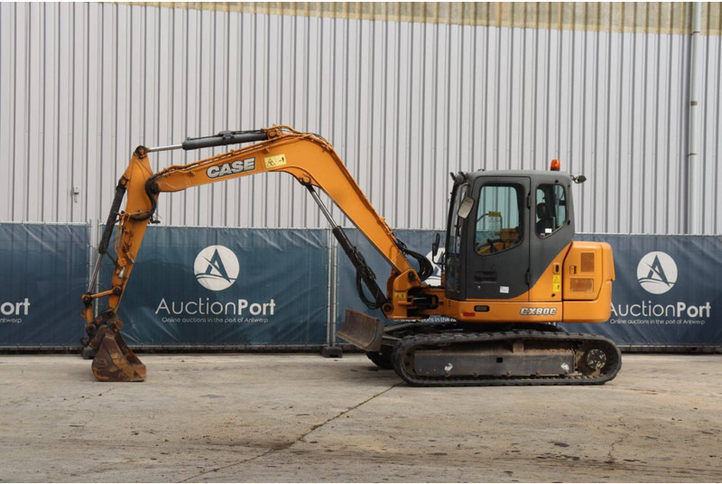 Case CX80 - Ekskavator me zinxhirë: foto 1 Case CX80 - Ekskavator me zinxhirë: foto 1