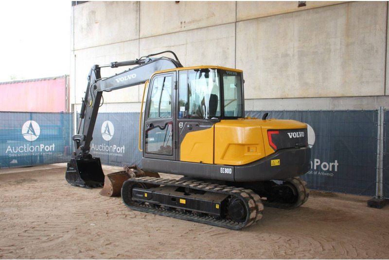 Volvo EC80D - Ekskavator me zinxhirë: foto 3 Volvo EC80D - Ekskavator me zinxhirë: foto 3