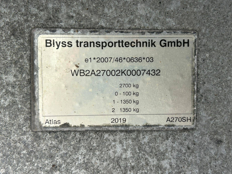 Blyss - Rimorkio e hapur/ Platformë: foto 5 Blyss - Rimorkio e hapur/ Platformë: foto 5