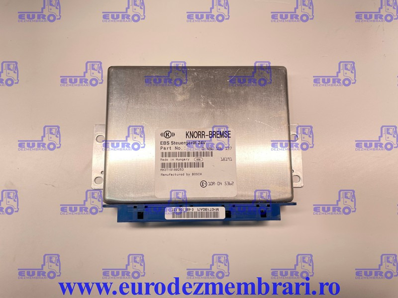 CALCULATOR EBS FORD MH3T19180253, 0486106137 - ECU për Kamioni: foto 1 CALCULATOR EBS FORD MH3T19180253, 0486106137 - ECU për Kamioni: foto 1