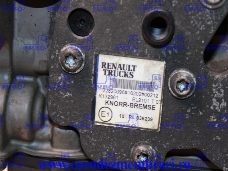 SUPAPA REFULARE RENAULT T 22820096, K132981 - Valvul frenave për Kamioni: foto 3 SUPAPA REFULARE RENAULT T 22820096, K132981 - Valvul frenave për Kamioni: foto 3