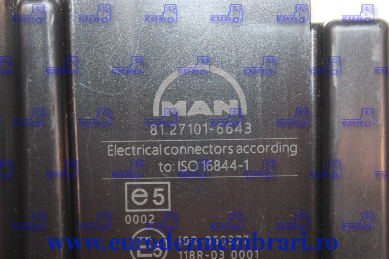 TAHOGRAF MAN TGX TG3 81.27101.6643 81.27101.6599 81.27101.6660 - ECU për Kamioni: foto 2 TAHOGRAF MAN TGX TG3 81.27101.6643 81.27101.6599 81.27101.6660 - ECU për Kamioni: foto 2