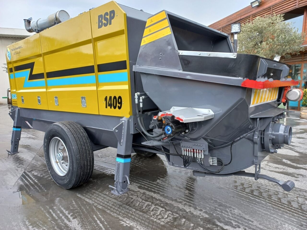 BMS BSP 1409 - Pompë stacionare betoni: foto 4 BMS BSP 1409 - Pompë stacionare betoni: foto 4