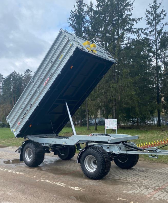 Rimorkio bujqësore vetëshkarkuese/ Shkarkues i ri Cynkomet Przyczepa 8T/  ANHÄNGER / Трейлер/ Trailer: foto 6