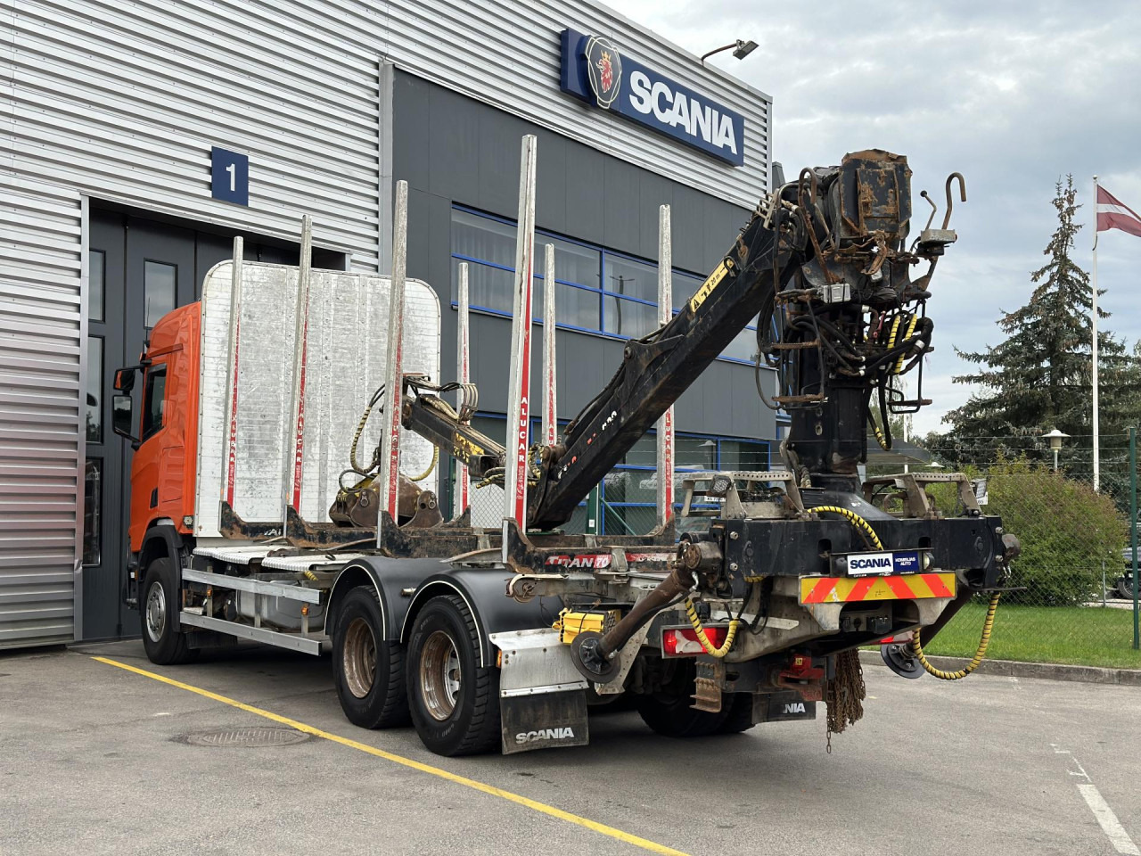Kamion kabinë-shasi SCANIA R 450 B6x4HZ: foto 10