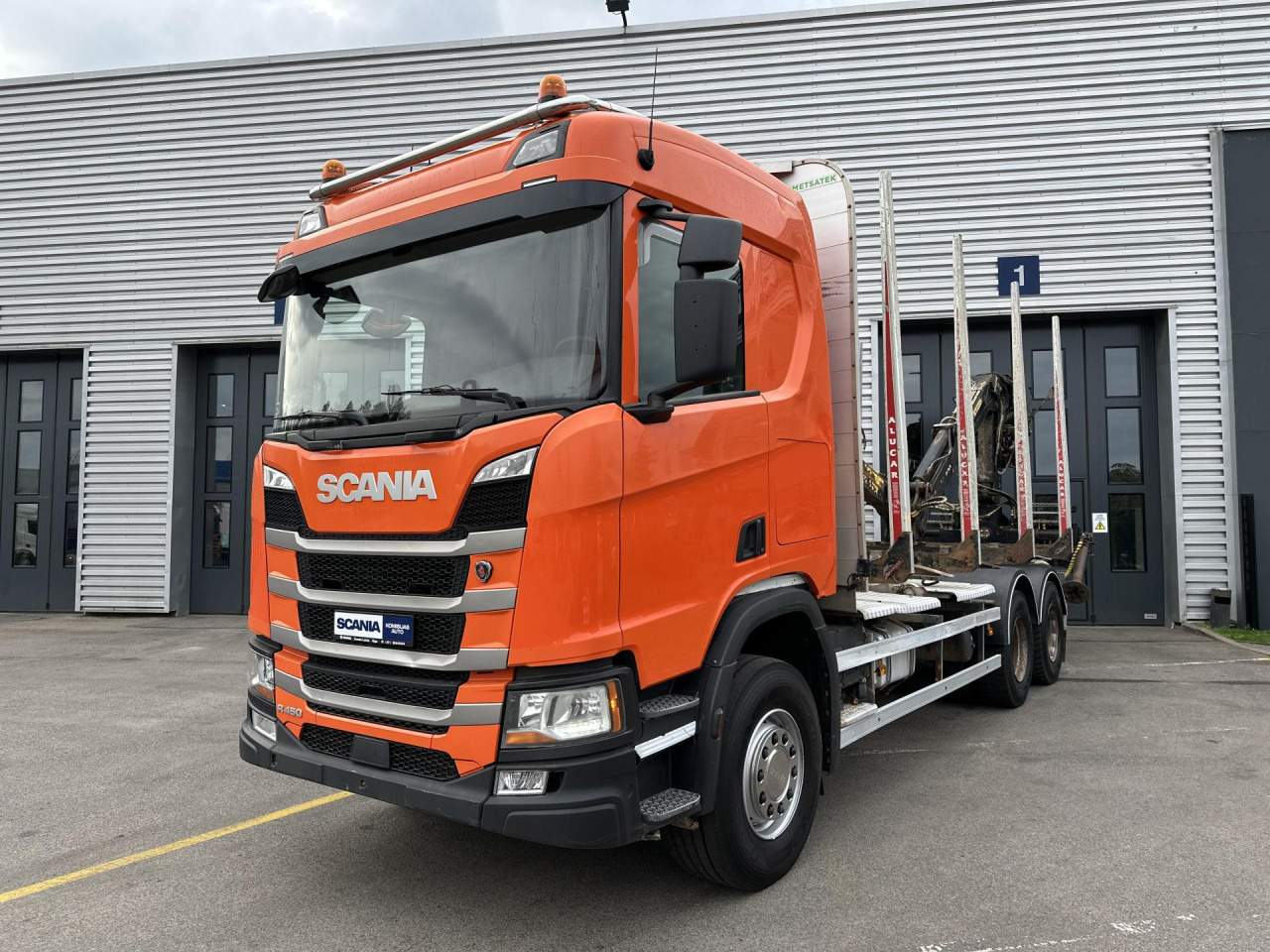 Kamion kabinë-shasi SCANIA R 450 B6x4HZ: foto 9