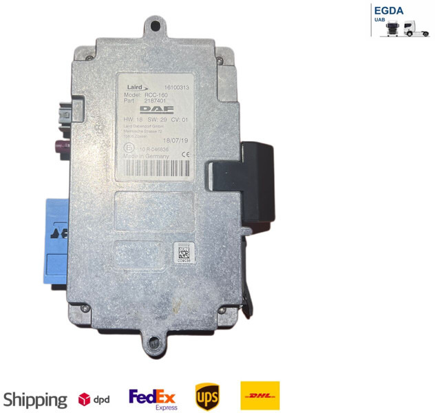 DAF 2020 RCC-160 - ECU: foto 1 DAF 2020 RCC-160 - ECU: foto 1