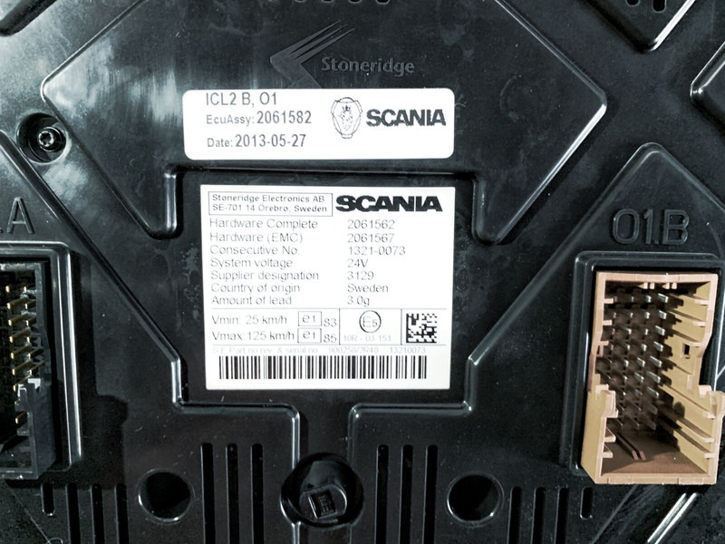 Scania 124 - Paneli i aparateve: foto 2 Scania 124 - Paneli i aparateve: foto 2