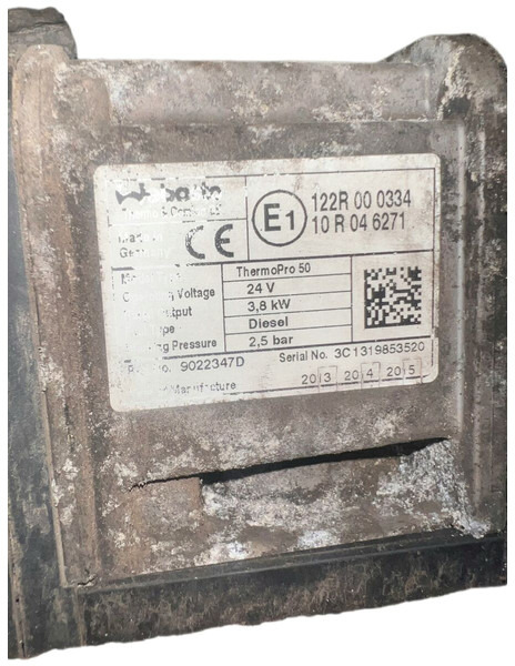 Webasto - Ngrohja/ Ventilimi: foto 4 Webasto - Ngrohja/ Ventilimi: foto 4