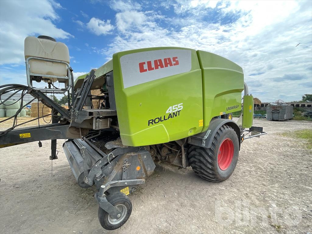 CLAAS 455 Rollant Uniwrap - Dengmbledhëse e rrumbullakët: foto 1 CLAAS 455 Rollant Uniwrap - Dengmbledhëse e rrumbullakët: foto 1