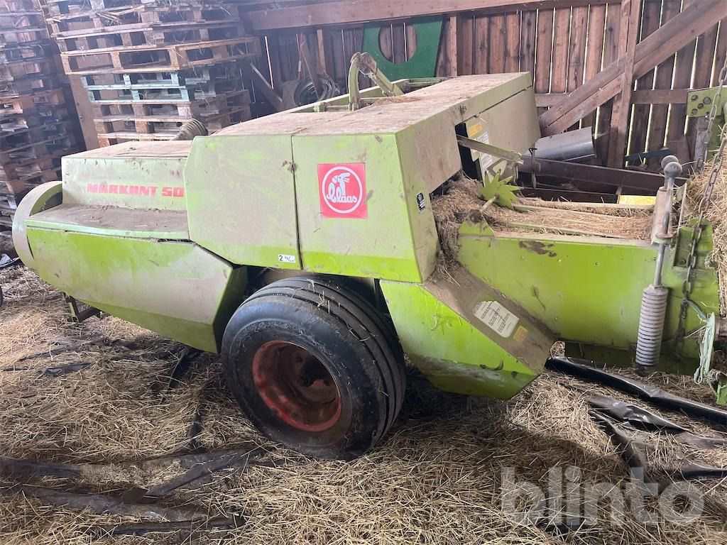 Claas Markant 50 - Dengmbledhëse e rrumbullakët: foto 2 Claas Markant 50 - Dengmbledhëse e rrumbullakët: foto 2