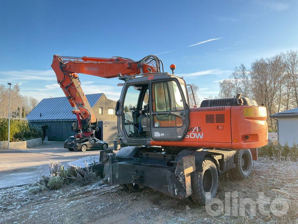 Hitachi ZX160W - Ekskavator me goma: foto 2 Hitachi ZX160W - Ekskavator me goma: foto 2