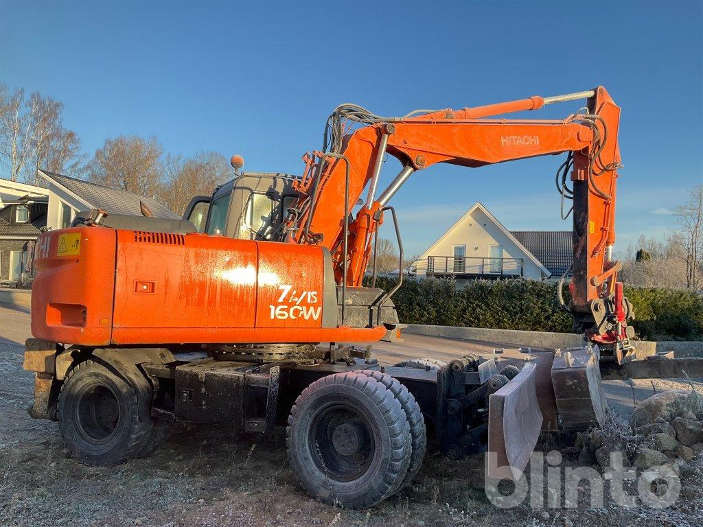 Hitachi ZX160W - Ekskavator me goma: foto 5 Hitachi ZX160W - Ekskavator me goma: foto 5