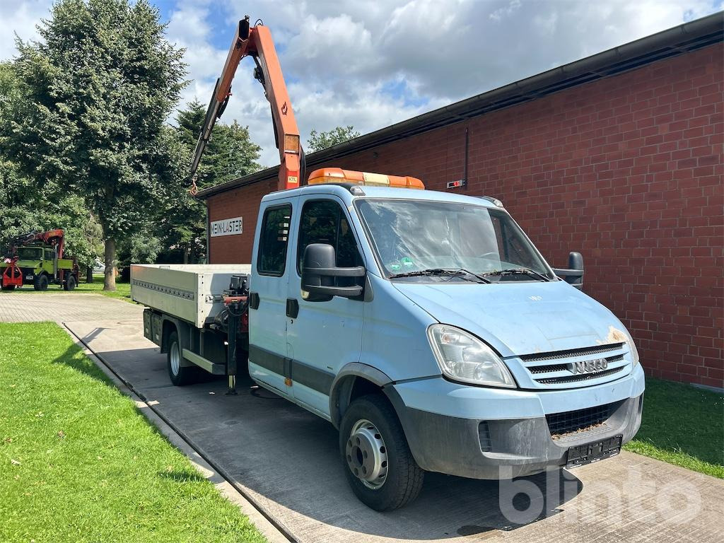 Iveco Daily Doka 65C18D mit Palfinger PK 6500 (2008) - Kamioncine me karroceri, Kamioncine dopio kabinë: foto 2 Iveco Daily Doka 65C18D mit Palfinger PK 6500 (2008) - Kamioncine me karroceri, Kamioncine dopio kabinë: foto 2