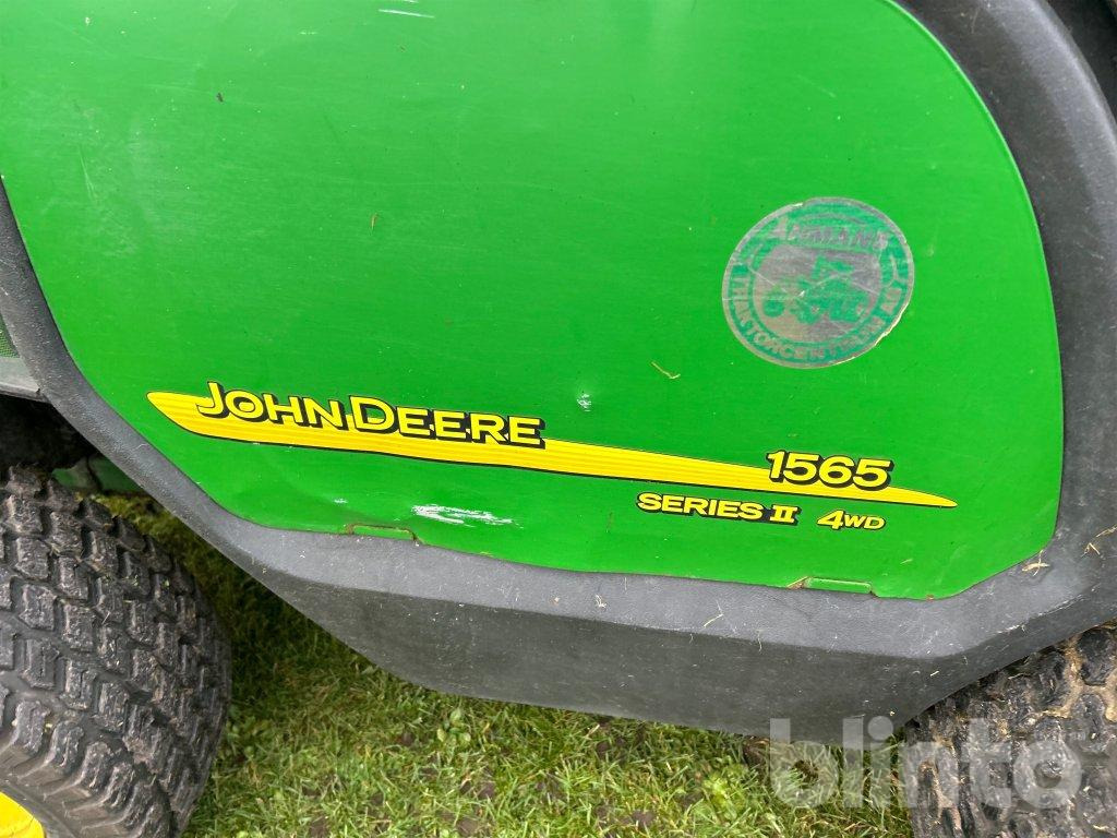 Korrëse bari i kopshtit John Deere 1565 Series II 4WD: foto 24