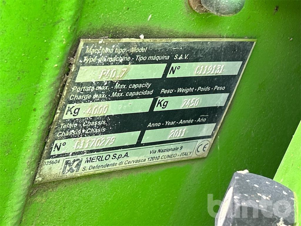 MERLO P40.7 (2011) - Ekskavator teleskopik: foto 5 MERLO P40.7 (2011) - Ekskavator teleskopik: foto 5