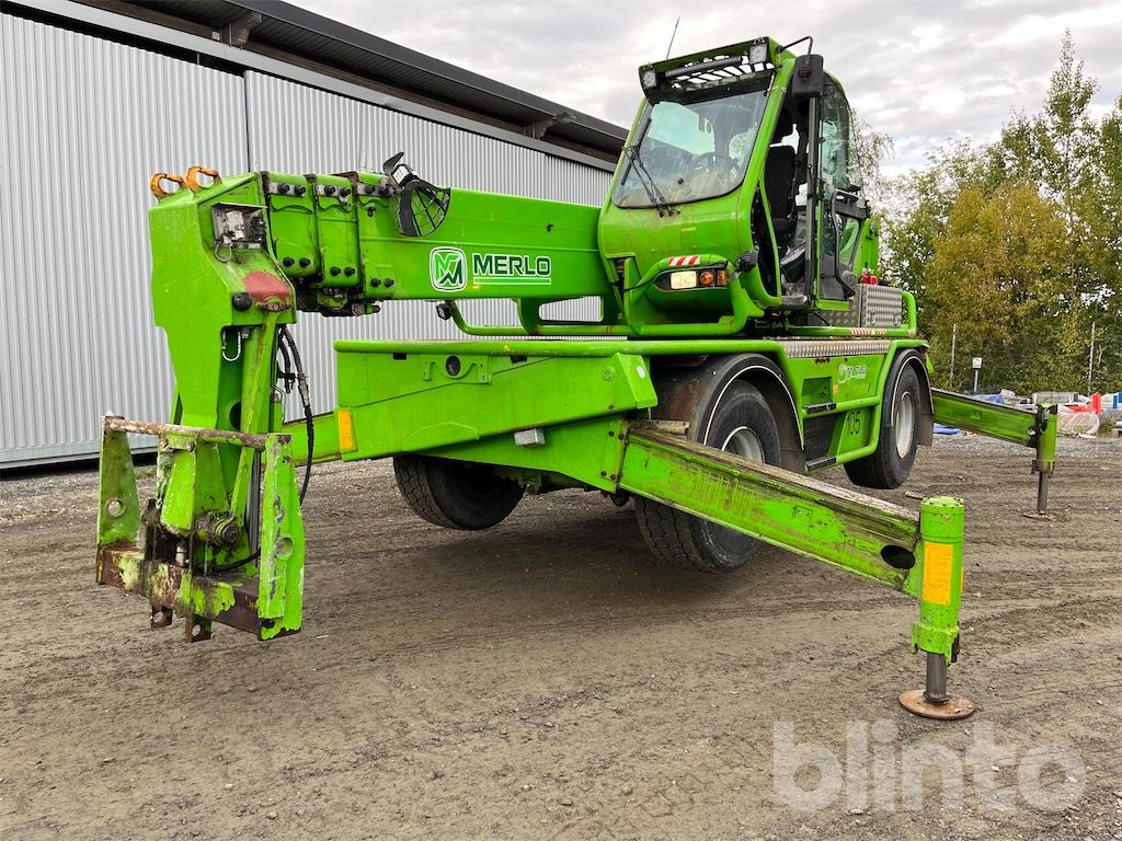 Merlo Roto60.24MCSS, fullt radiostyrd, med 2 korgar, gafflar och planerskopa - Ekskavator teleskopik: foto 1 Merlo Roto60.24MCSS, fullt radiostyrd, med 2 korgar, gafflar och planerskopa - Ekskavator teleskopik: foto 1