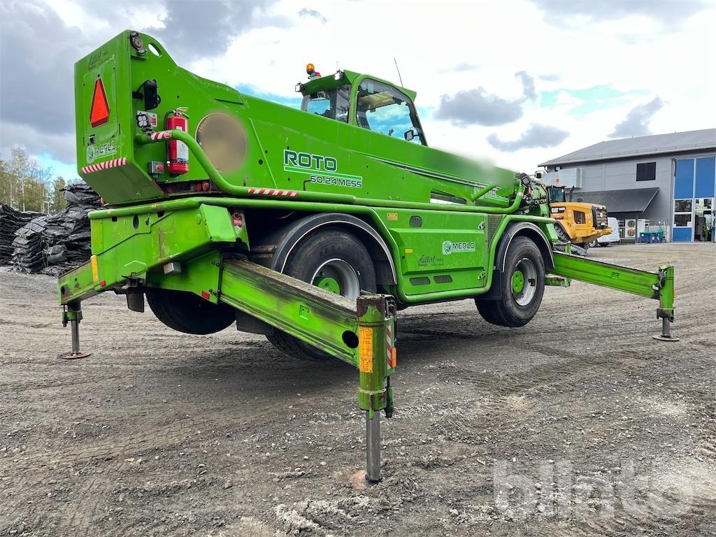 Merlo Roto60.24MCSS, fullt radiostyrd, med 2 korgar, gafflar och planerskopa - Ekskavator teleskopik: foto 5 Merlo Roto60.24MCSS, fullt radiostyrd, med 2 korgar, gafflar och planerskopa - Ekskavator teleskopik: foto 5