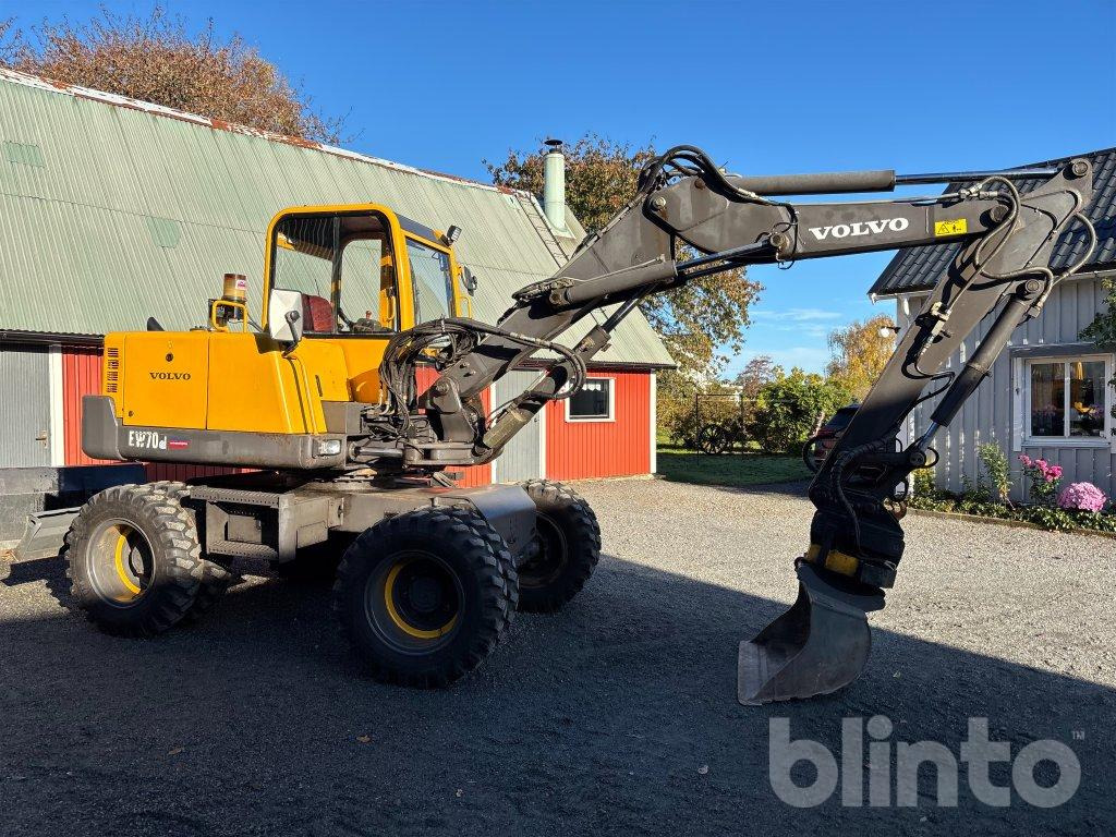 Volvo EW70 - Miniekskavator: foto 2 Volvo EW70 - Miniekskavator: foto 2