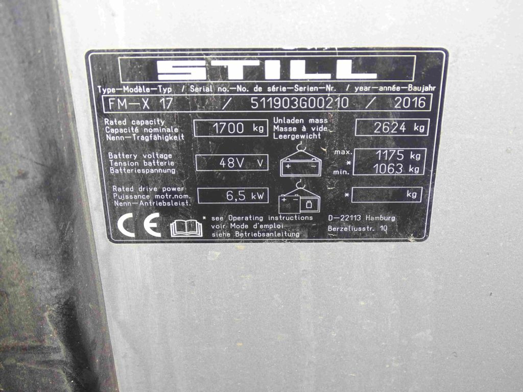 Still FM-X17 - Pirun ritërheqës: foto 5 Still FM-X17 - Pirun ritërheqës: foto 5