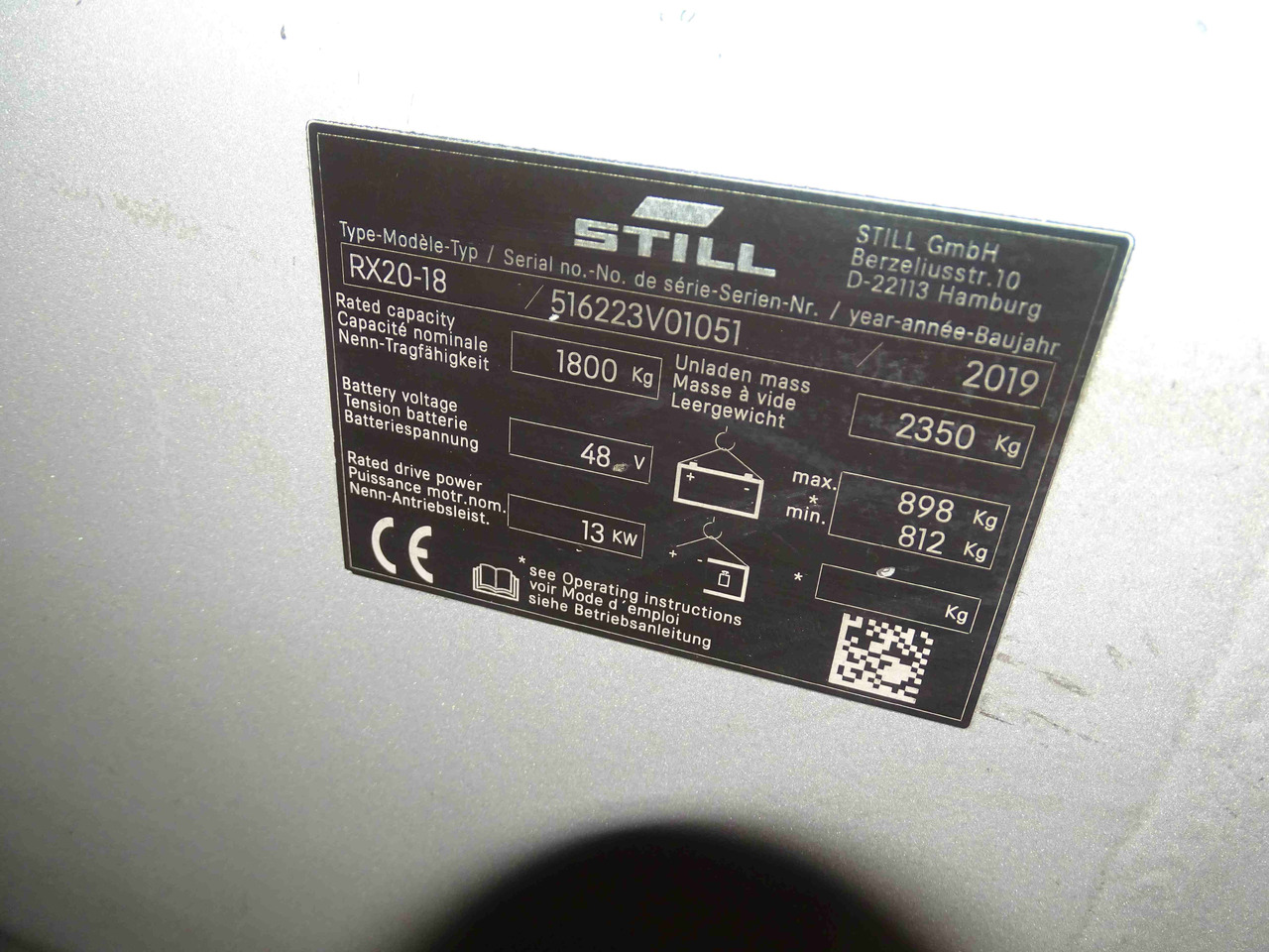 Still RX20-18 - Pirun ngritës: foto 5 Still RX20-18 - Pirun ngritës: foto 5