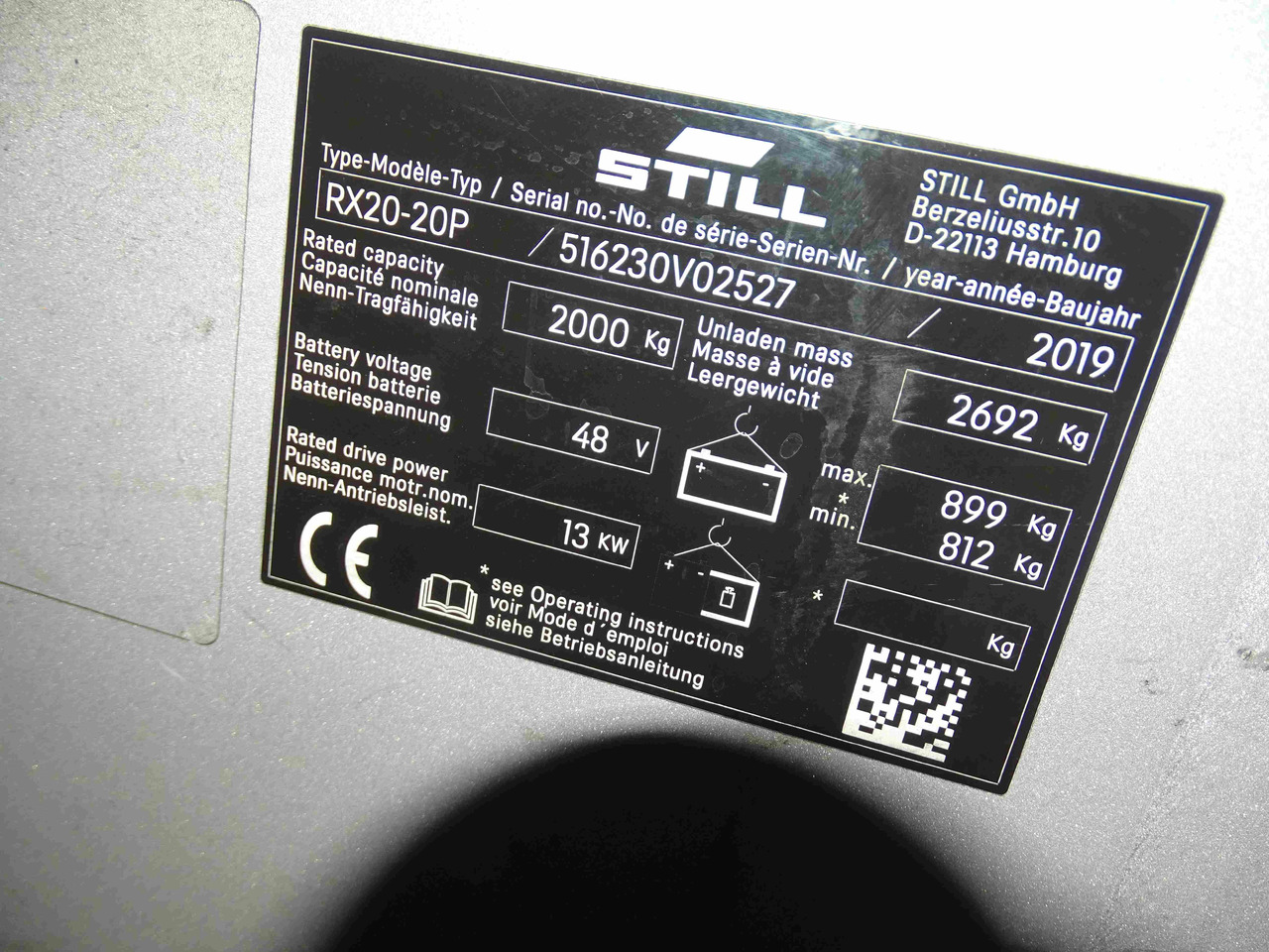 Still RX20-20P - Pirun elektrik: foto 5 Still RX20-20P - Pirun elektrik: foto 5