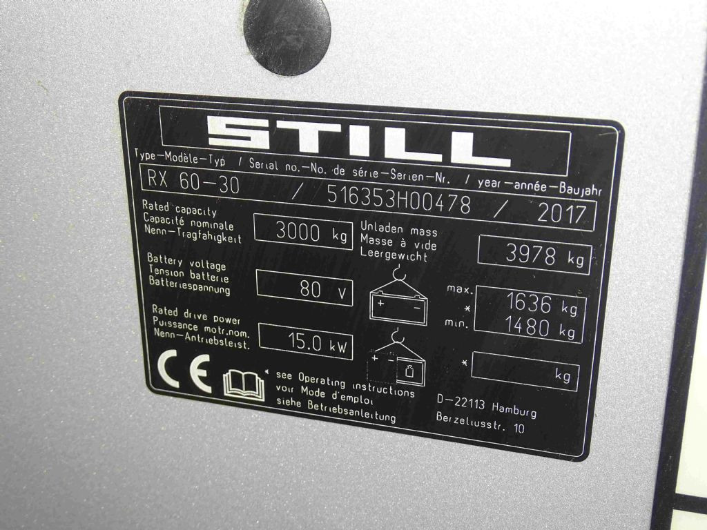 Still RX60-30 - Pirun elektrik: foto 5 Still RX60-30 - Pirun elektrik: foto 5