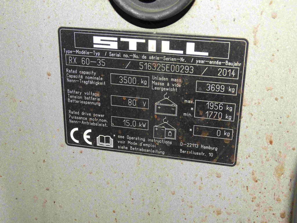 Still RX60-35L - Pirun elektrik: foto 4 Still RX60-35L - Pirun elektrik: foto 4