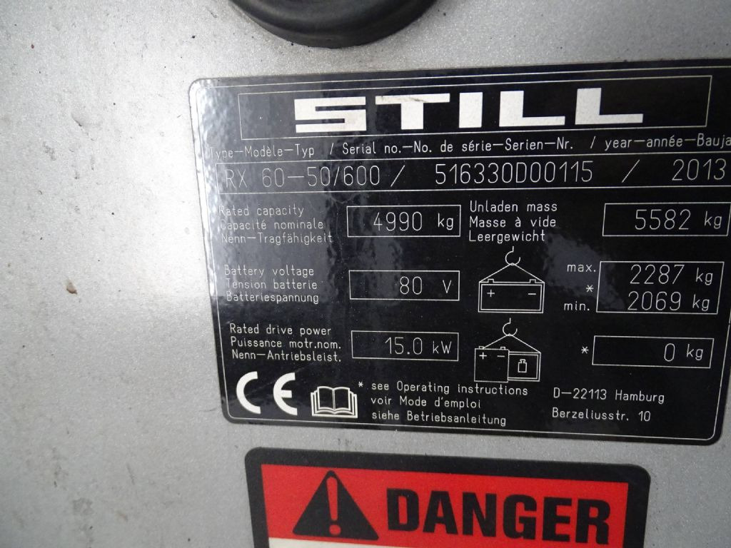 Still RX60-50/600 - Pirun elektrik: foto 5 Still RX60-50/600 - Pirun elektrik: foto 5