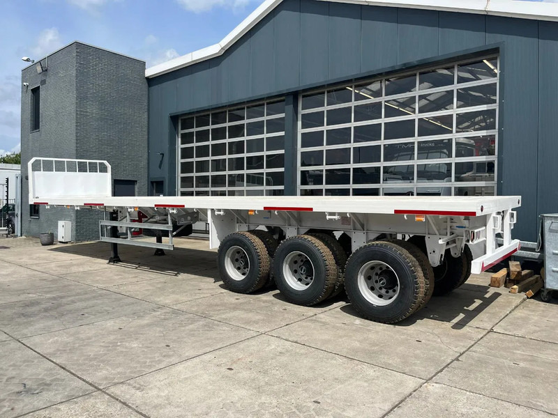 CIMC 3-axle Flatbed Semi-Trailer - Gjysmë rimorkio e hapur/ Platformë: foto 4 CIMC 3-axle Flatbed Semi-Trailer - Gjysmë rimorkio e hapur/ Platformë: foto 4
