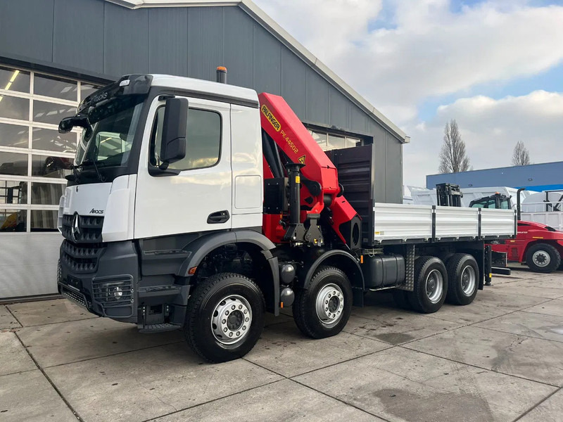 Mercedes-Benz Arocs 4140 K 8x4 Crane Truck - Kamion me vinç: foto 1 Mercedes-Benz Arocs 4140 K 8x4 Crane Truck - Kamion me vinç: foto 1