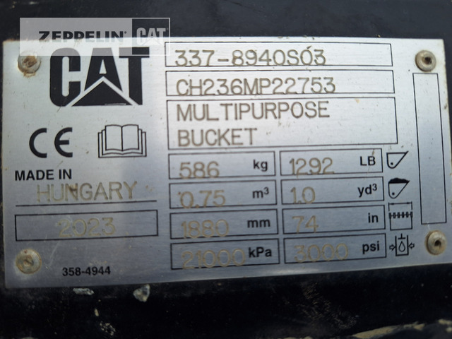 Fadrom me goma Cat 906-14: foto 6
