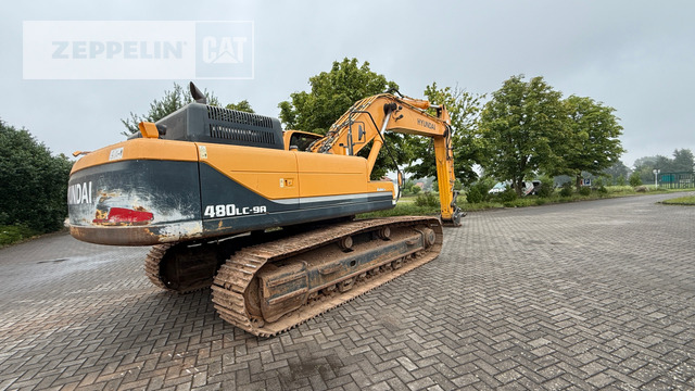 Hyundai R480LC-9 - Ekskavator me zinxhirë: foto 3 Hyundai R480LC-9 - Ekskavator me zinxhirë: foto 3