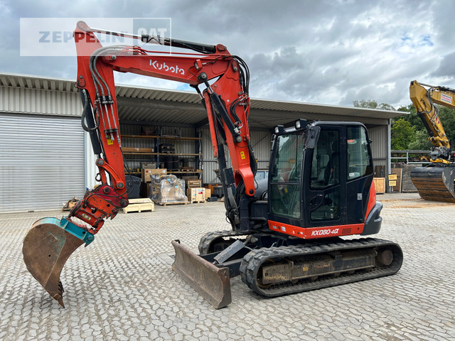 Kubota KX080-4 - Miniekskavator: foto 1 Kubota KX080-4 - Miniekskavator: foto 1