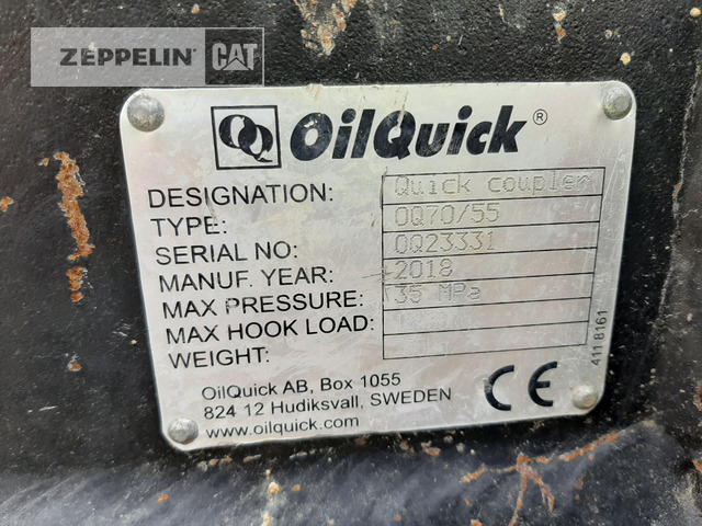 Oilquick Deutschland GmbH OQ70/55 Schnellwechs - Bashkues i shpejtë për Makineri ndërtimi: foto 5 Oilquick Deutschland GmbH OQ70/55 Schnellwechs - Bashkues i shpejtë për Makineri ndërtimi: foto 5