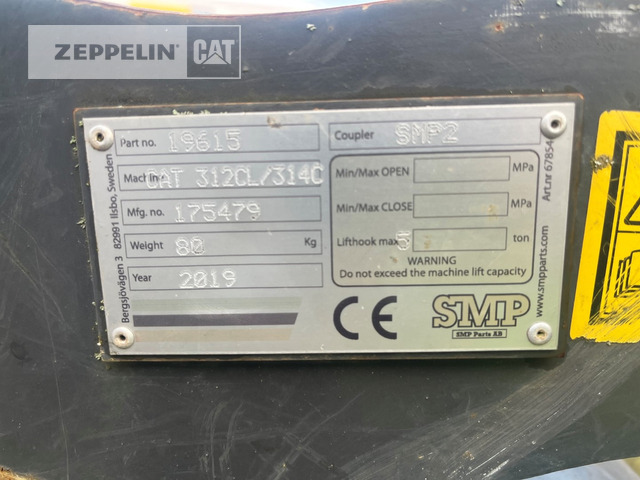 Smp SW-SMP2 - Bashkues i shpejtë për Makineri ndërtimi: foto 3 Smp SW-SMP2 - Bashkues i shpejtë për Makineri ndërtimi: foto 3