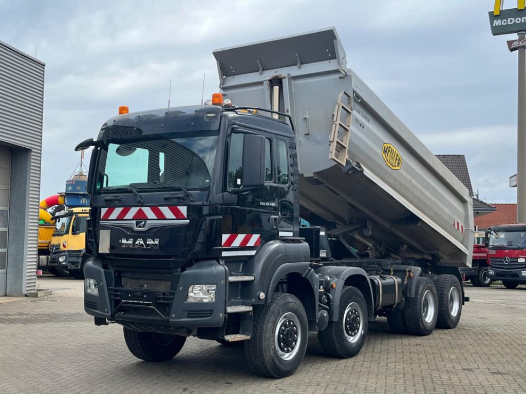 MAN TG-S 35.460 8x6 4 Achs Muldenkipper Meiller 18m³ - Shkarkues: foto 1 MAN TG-S 35.460 8x6 4 Achs Muldenkipper Meiller 18m³ - Shkarkues: foto 1