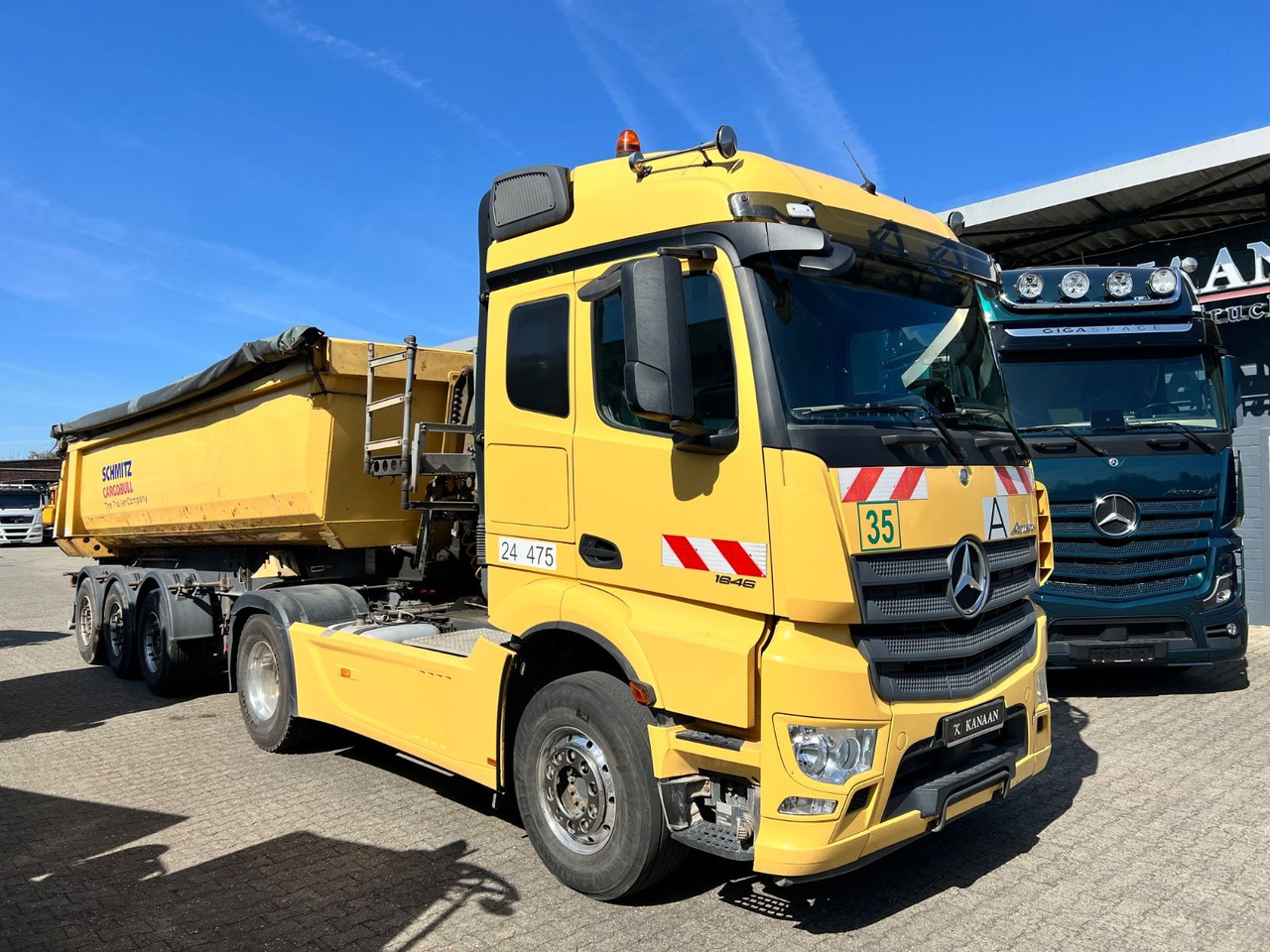 Mercedes-Benz 1846 LS Actros L StreamSpace Hydraulik - Gjysmë-kamion: foto 2 Mercedes-Benz 1846 LS Actros L StreamSpace Hydraulik - Gjysmë-kamion: foto 2