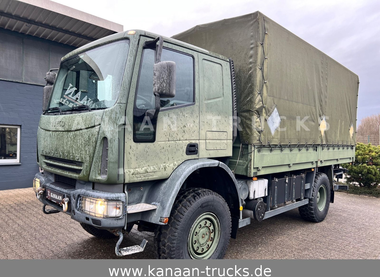 Iveco 140 E240 Eurocargo 4x4 Miltär Camper Expedition - Kamion me tendë: foto 2 Iveco 140 E240 Eurocargo 4x4 Miltär Camper Expedition - Kamion me tendë: foto 2